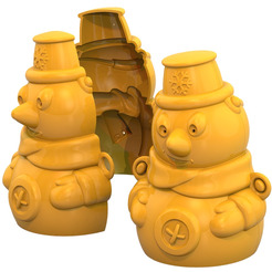 Формочка для снега  Нордпласт Снеговик 335_NP