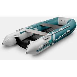 Лодка Gladiator E420S (морской зеленый-белый)