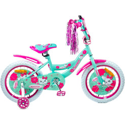 Детский велосипед Favorit Kitty KIT-16GN (розовый/бирюзовый)