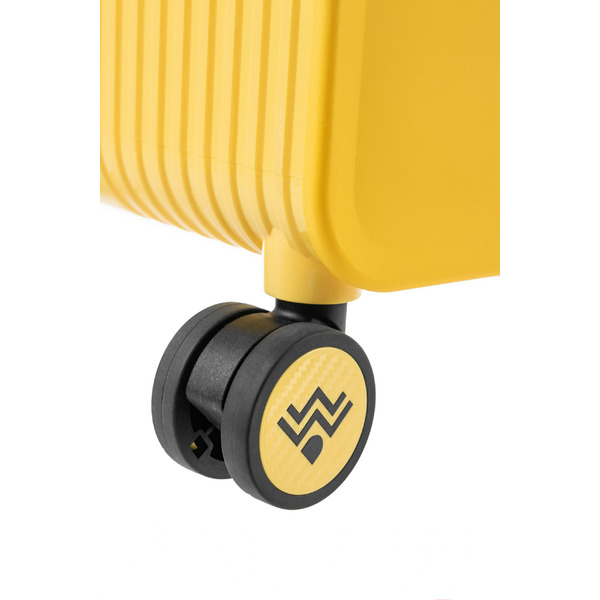 Чемодан DoubleW 005# (S, желтый)