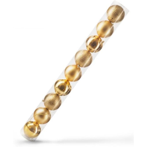 Набор новогодних шаров Ausini VT25-04010-1