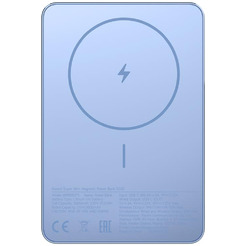 Портативное зарядное устройство Xiaomi Super Slim Magnetic Power Bank 5000 mAh BHR08POGL (голубой)