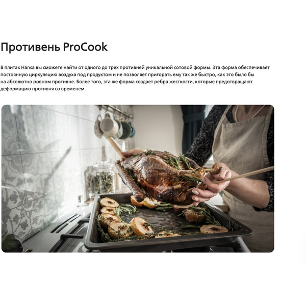 Кухонная плита Hansa FCCL69225