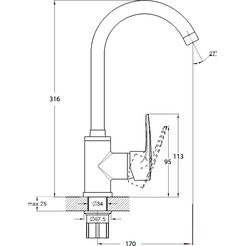 Смеситель G.Lauf Solone FAB4-A020