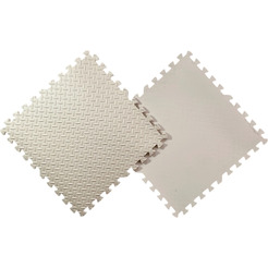 Пазл-коврик Calviano EVA 60*60*1.2 (4шт, бежевый)