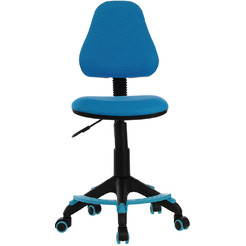 Кресло детское Бюрократ KD-4-F (голубой)