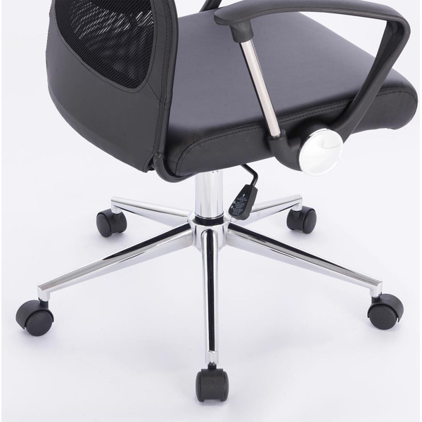 Кресло Brabix Flight R EX-541 (экокожа, черный)