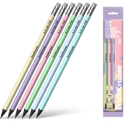 Набор чернографитных карандашей Erich Krause JOY® Pastel 60702 (4 шт)