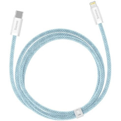 Кабель Baseus Lightning - USB Type-C CALD000003 (1 м, голубой)