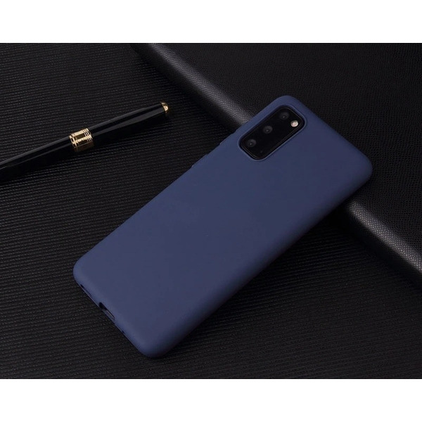 Бампер Bingo Matt TPU для SAMSUNG Galaxy A41 Синий