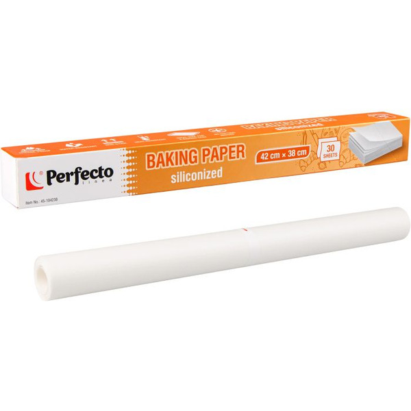 Бумага для выпечки пергаментная силиконизированная Perfecto Linea 45-104238