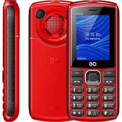 Телефон BQ BQ-2452 Energy (красный/черный)
