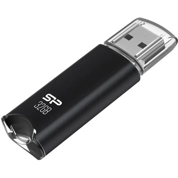 Флеш Диск Silicon Power 32GB Helios H02 (SP032GBUF2H02V1K USB2.0 черный)