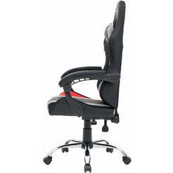 Кресло компьютерное CROMEX Quantum GM-155 (532955) черный/серый/красный