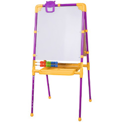 Мольберт детский Brauberg Nika Kids Растущий 238050 (сиреневый)