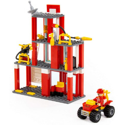 Конструктор Полесье 81896 Город. Пожарная часть