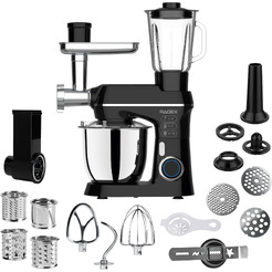 Кухонный комбайн 15 в 1 RAGEX R118-001 (глубокий черный)