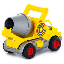 Автомобиль-бетоновоз Полесье 0797 КонсТрак (жёлтый)