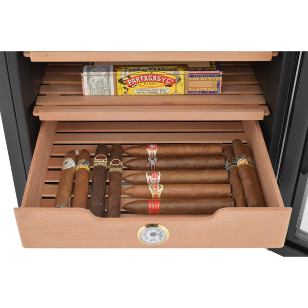 Винный шкаф-хьюмидор ZUGEL ZTH80DX