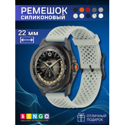 Ремешок BINGO Breathable для часов 22мм зеленый