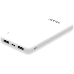 Внешний аккумулятор WALKER WB-410 белый