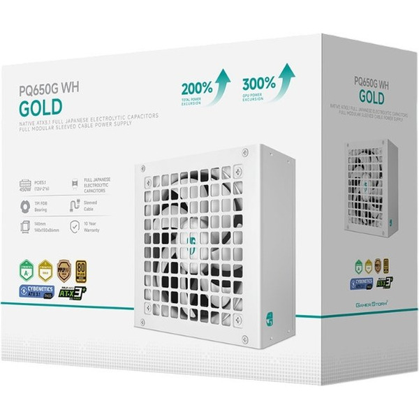 Блок питания DeepCool GamerStorm PQ750G WH (R-PQ750G-FD0W-WGEU-V1)