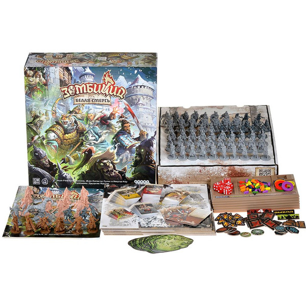 Настольная игра Мир Хобби Зомбицид. Белая смерть 952144