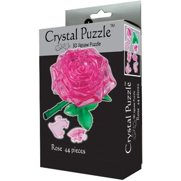 3Д-пазл Crystal Puzzle Роза 90213