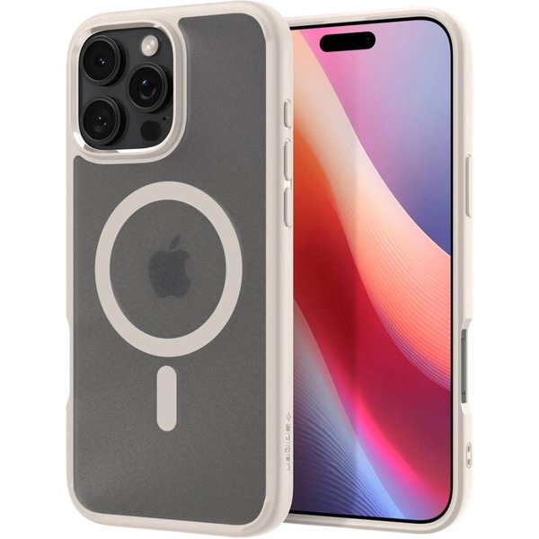 Чехол для телефона Spigen Ultra Hybrid Mag Magsafe для iPhone 16 Pro ACS08138 (Frost Natural Titanium)