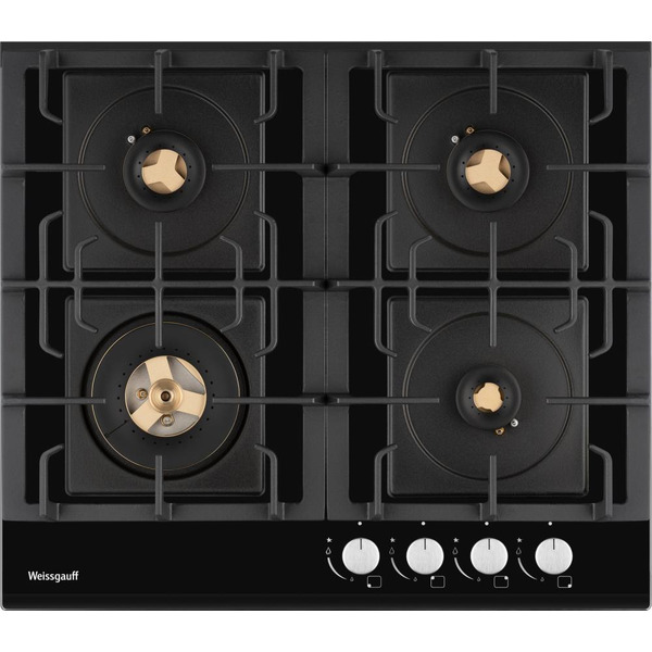 Варочная панель Weissgauff HGG 6445 BL Volcano Burner