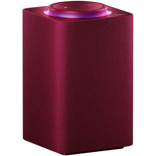 Умная колонка Яндекс Станция Макс (YNDX-0008) бордовый + пульт YNDX-00401