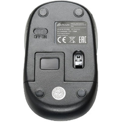 Мышь Oklick 665MW (черный/синий)