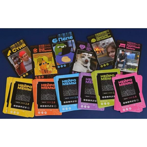 Настольная игра Магеллан Нейромемы 2.0 Генератор огненного настроения MAG119957