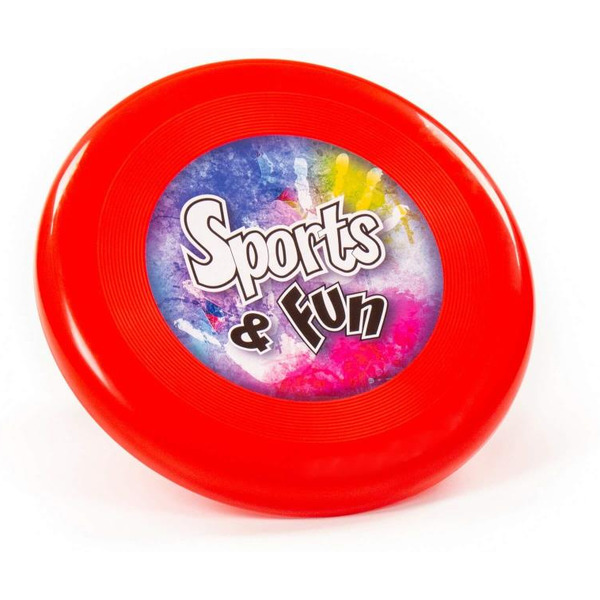 Летающая тарелка Полесье Ø225 мм (красная) 89977