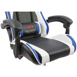 Игровое кресло Calviano Asti Ultimato (черный/белый/синий)