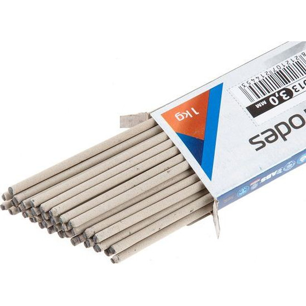 Электроды E6013 ф 3,0мм (уп. 1,0кг) (рутиловые, аналог АНО-21, МР-3) SOLARIS