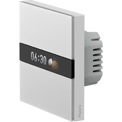 Настенный выключатель с дисплеем Aqara V1 EU (WS-K02D) белый
