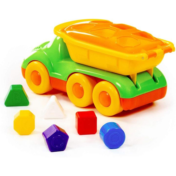 Сортер Полесье Самосвал логический Дружок 48363