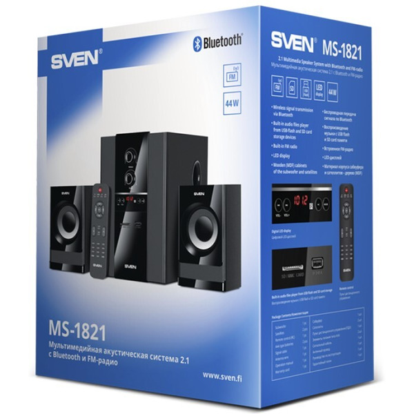 Акустическая система SVEN MS-1821 черный