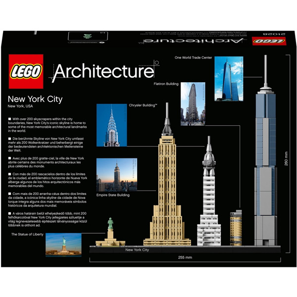 Конструктор LEGO Architecture 21028 Нью-Йорк (New York City)