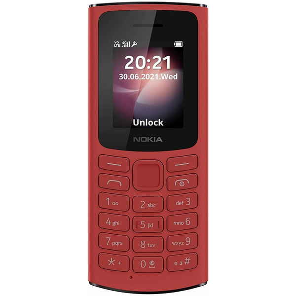 Мобильный телефон Nokia 105 (1GF019CPB1C02 TA-1557 DS EAC) RED