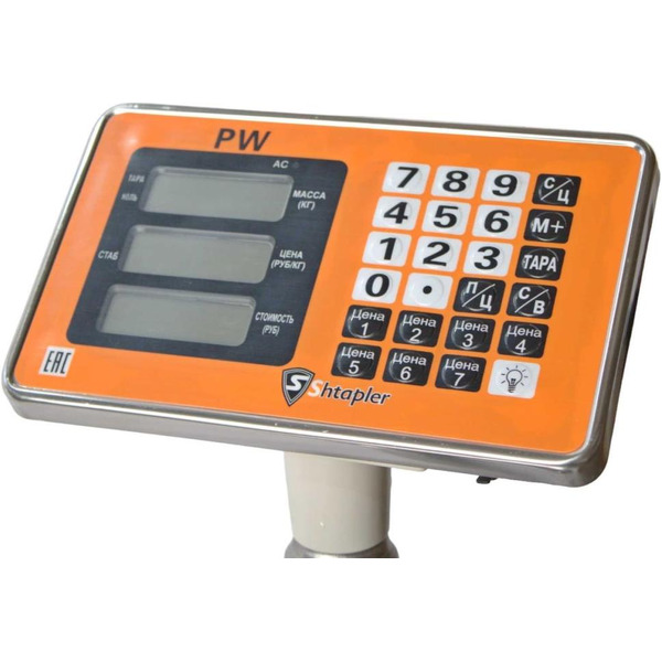 Весы торговые Shtapler PW 600 60*80 71057100