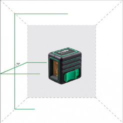 Лазерный нивелир ADA INSTRUMENTS Cube Mini Green Basic Edition (А00496)