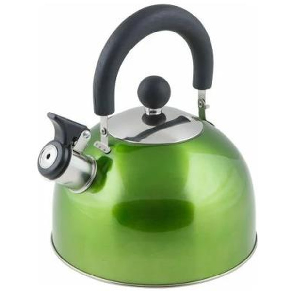 Чайник со свистком Perfecto Linea Holiday 52-121513 (зеленый металлик)