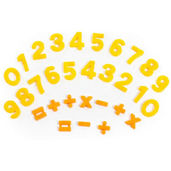 Набор цифр Полесье Первые уроки 70647 (20 цифр+10 математических знаков, магнит)