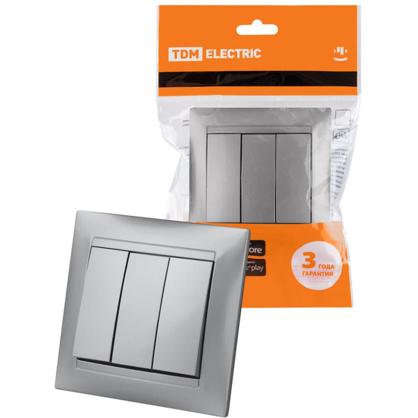 Выключатель TDM Electric Лама SQ1815-0203