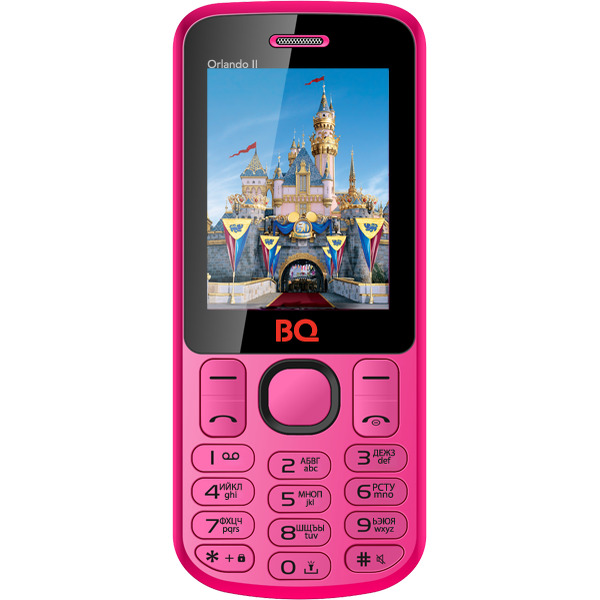 Мобильный телефон BQM-2403 Orlando II розовый
