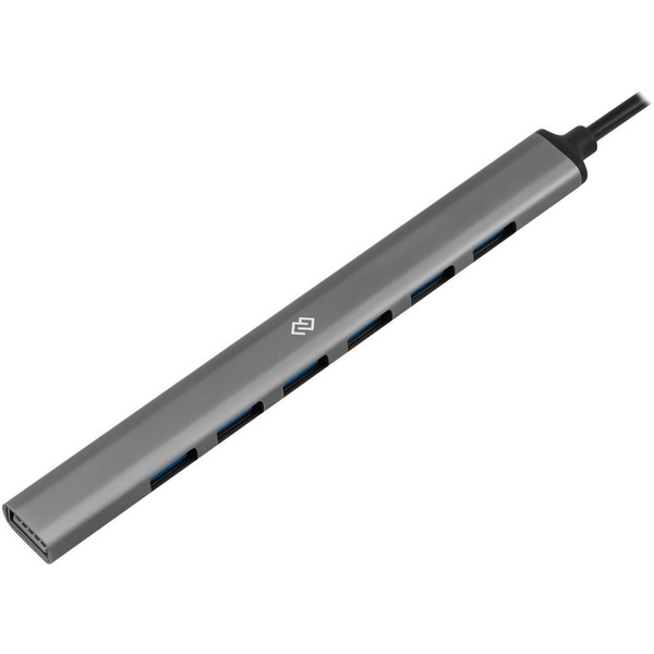 Разветвитель USB-C + USB-A Digma DHUB-7USB-AC-2.0