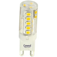 Лампа светодиодная General GLDEN-G9-5-P-220-6500 684100