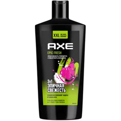 Гель для душа и шампунь AXE EPIC FRESH 610мл 3в1